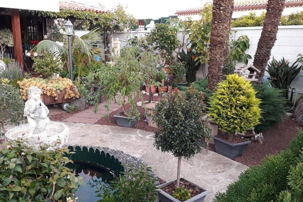 Apartamento Tranquilo En Una Casa Con Jardin La Laguna  Luaran gambar